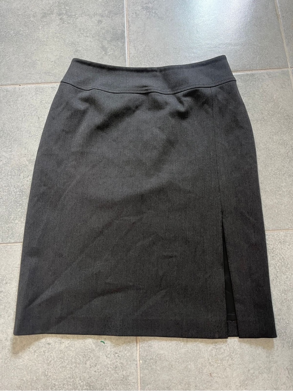 Element Black Pencil Skirt with Side Slit